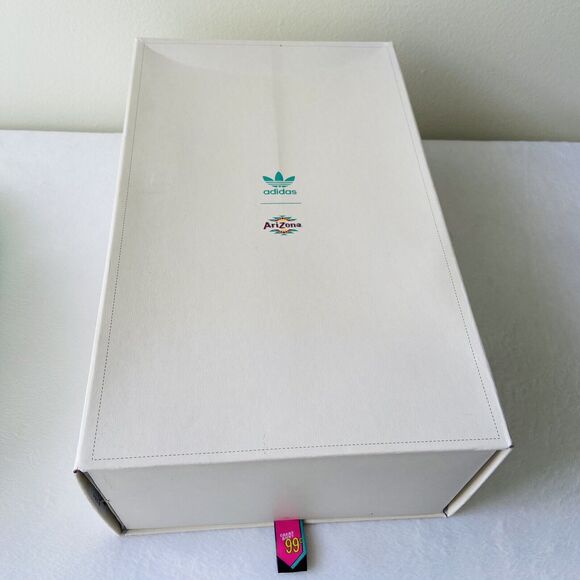 Adidas Continental 80 ARIZONA GREEN TEA FU7788 2019 Size 9 Rare Cherry Blossom - Picture 13 of 16